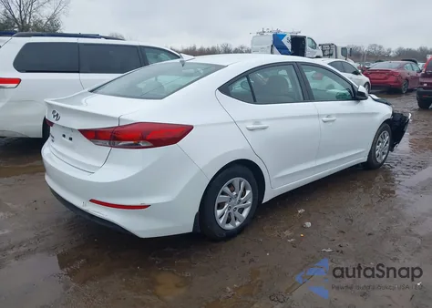 2018 Hyundai Elantra Se z USA, uszkodzony, nr VIN 5NPD74LF4JH367847